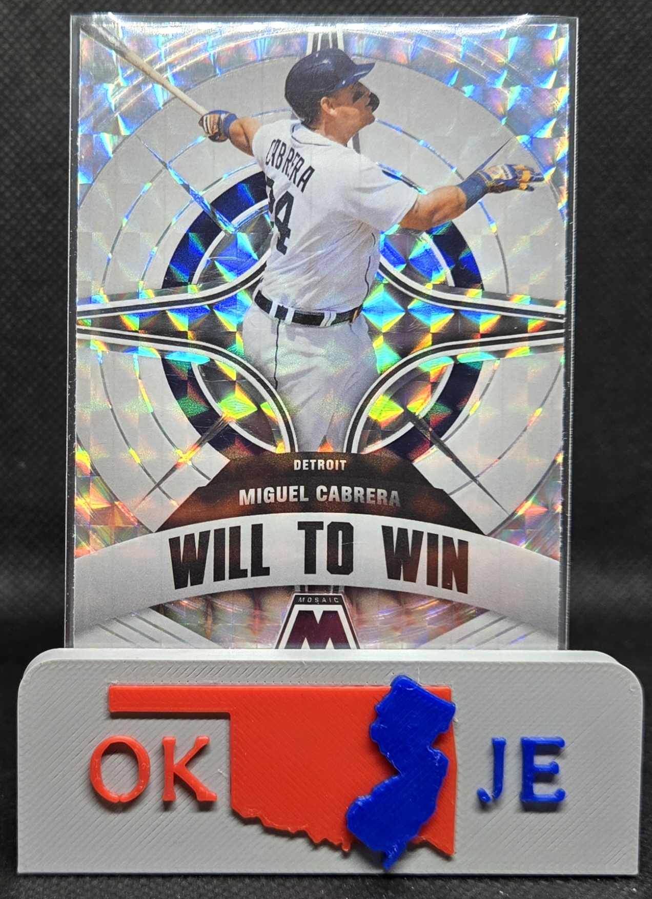 Miguel Cabrera 2022 Mosaic Will to Win Mosaic No WW-8