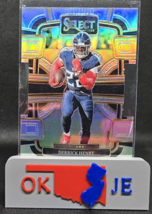 Derrick Henry 2023 Select Concourse Level Silver Die Cut No 95