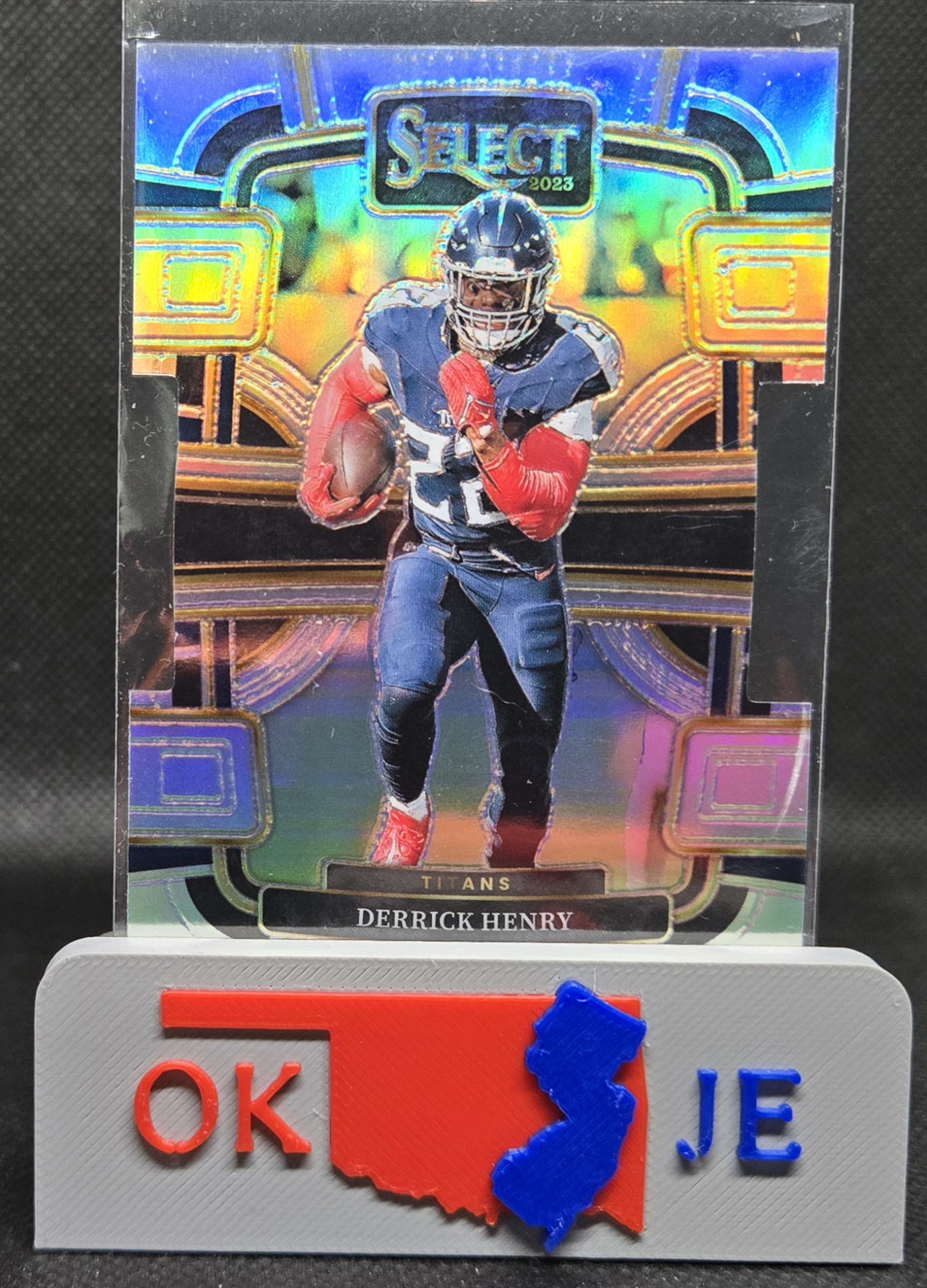 Derrick Henry 2023 Select Concourse Level Silver Die Cut No 95