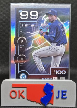 Gary Gill Hill 2025 Bowman Chrome Top 100 Prospects No BTP-99