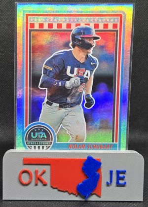 Nolan Schubart 2025 Panini USA Baseball Base No 68
