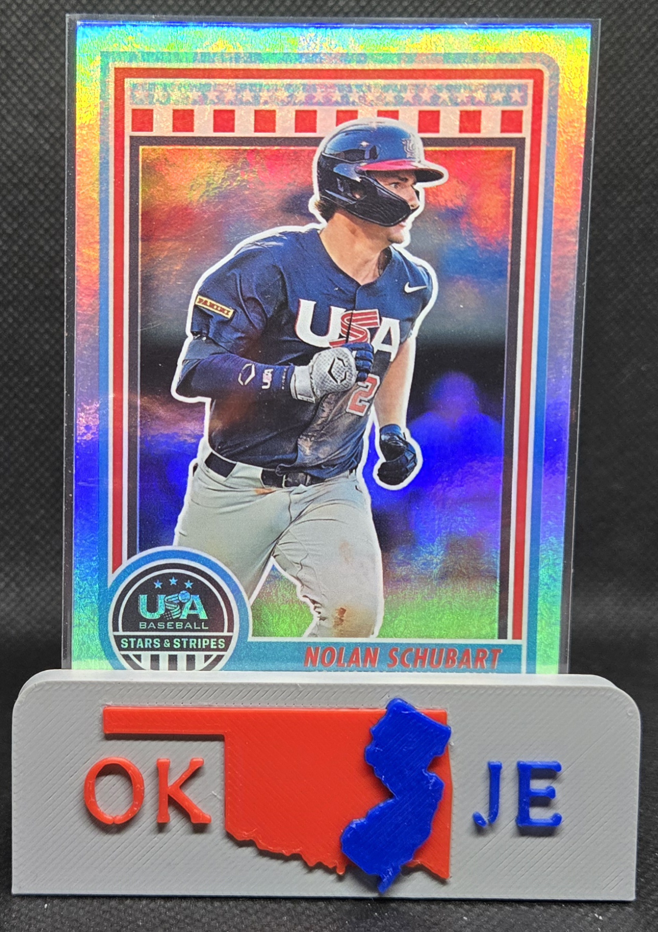 Nolan Schubart 2025 Panini USA Baseball Base No 68