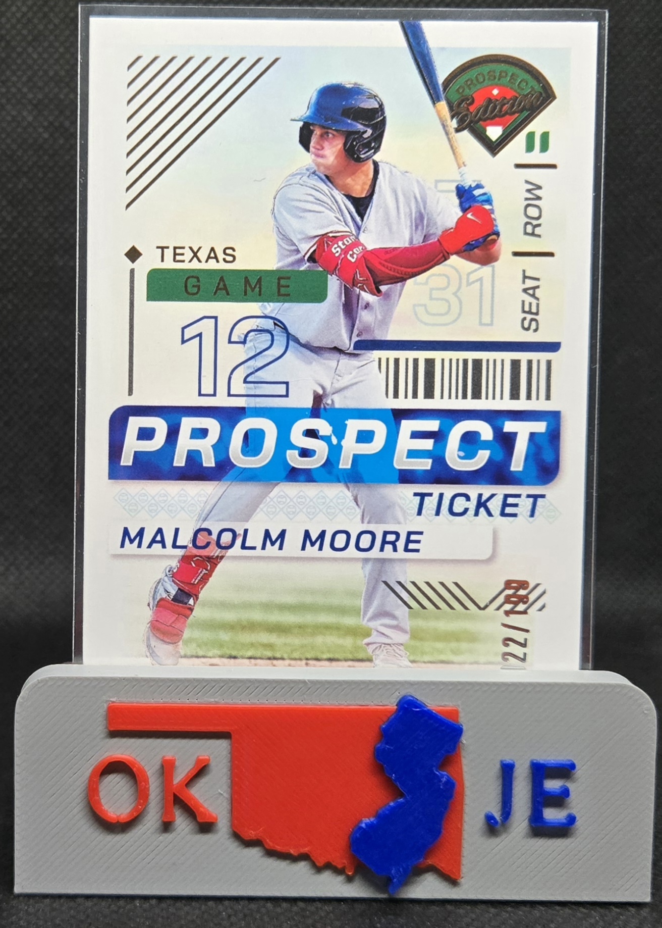 Malcolm Moore 2024 Prospect Edition Bronze /199 No 40