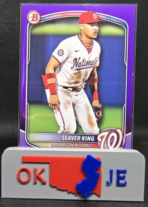 Seaver King 2025 Bowman Prospect Purple /250 No BP-93
