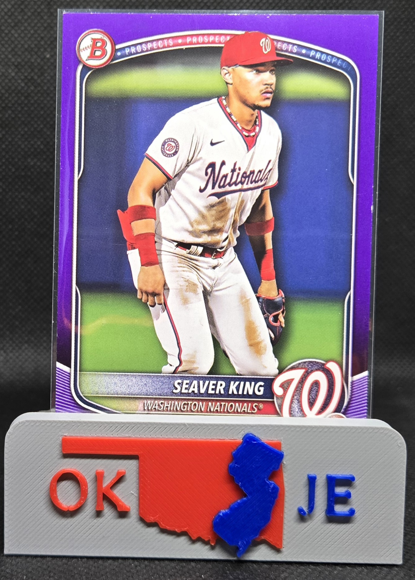 Seaver King 2025 Bowman Prospect Purple /250 No BP-93