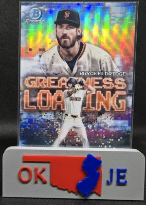 Bryce Eldridge 2025 Bowman Chrome Greatness Loading No GL-25