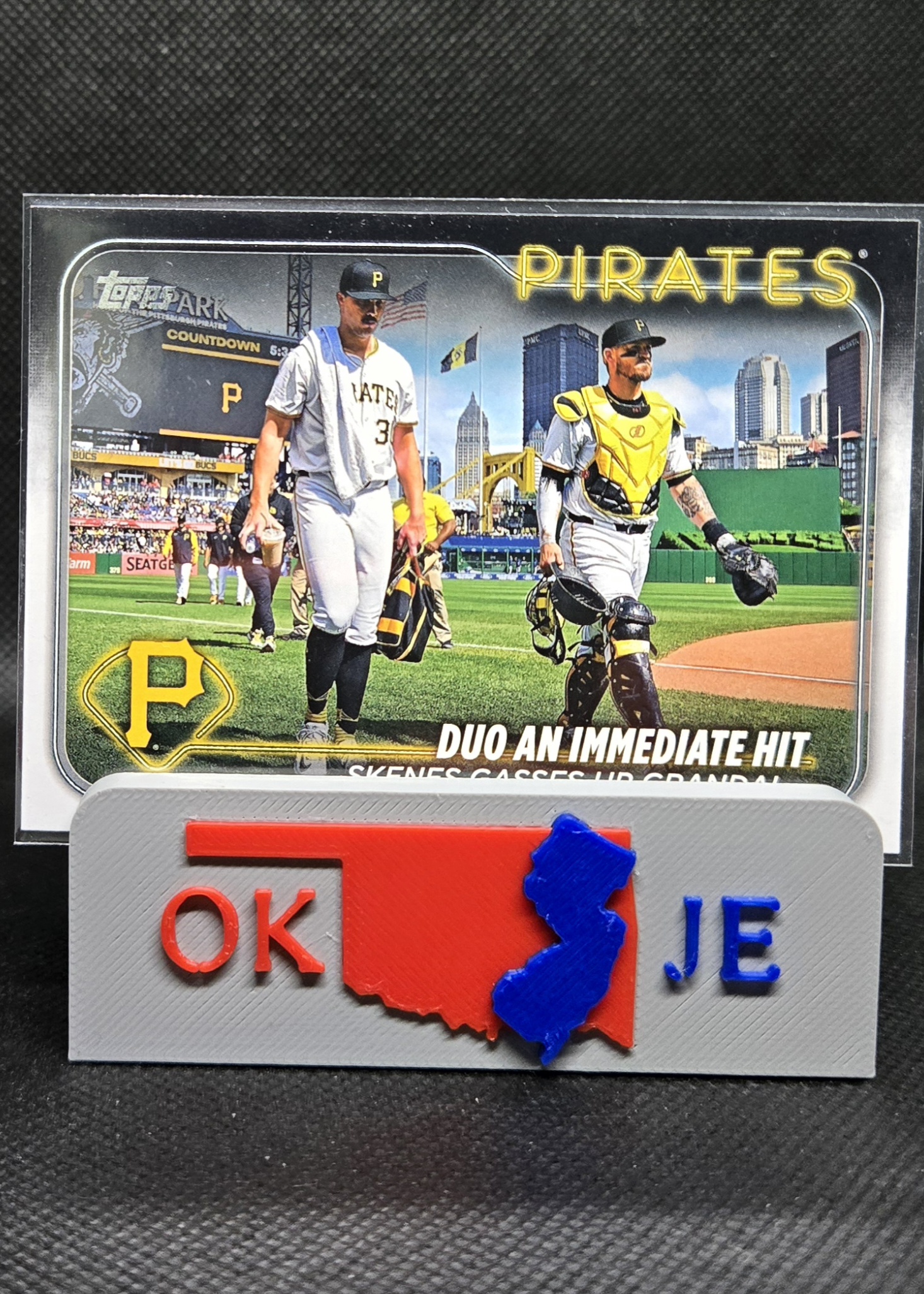 Paul Skenes / Yasmani Grandal 2024 Update Veteran Combos Base No US160