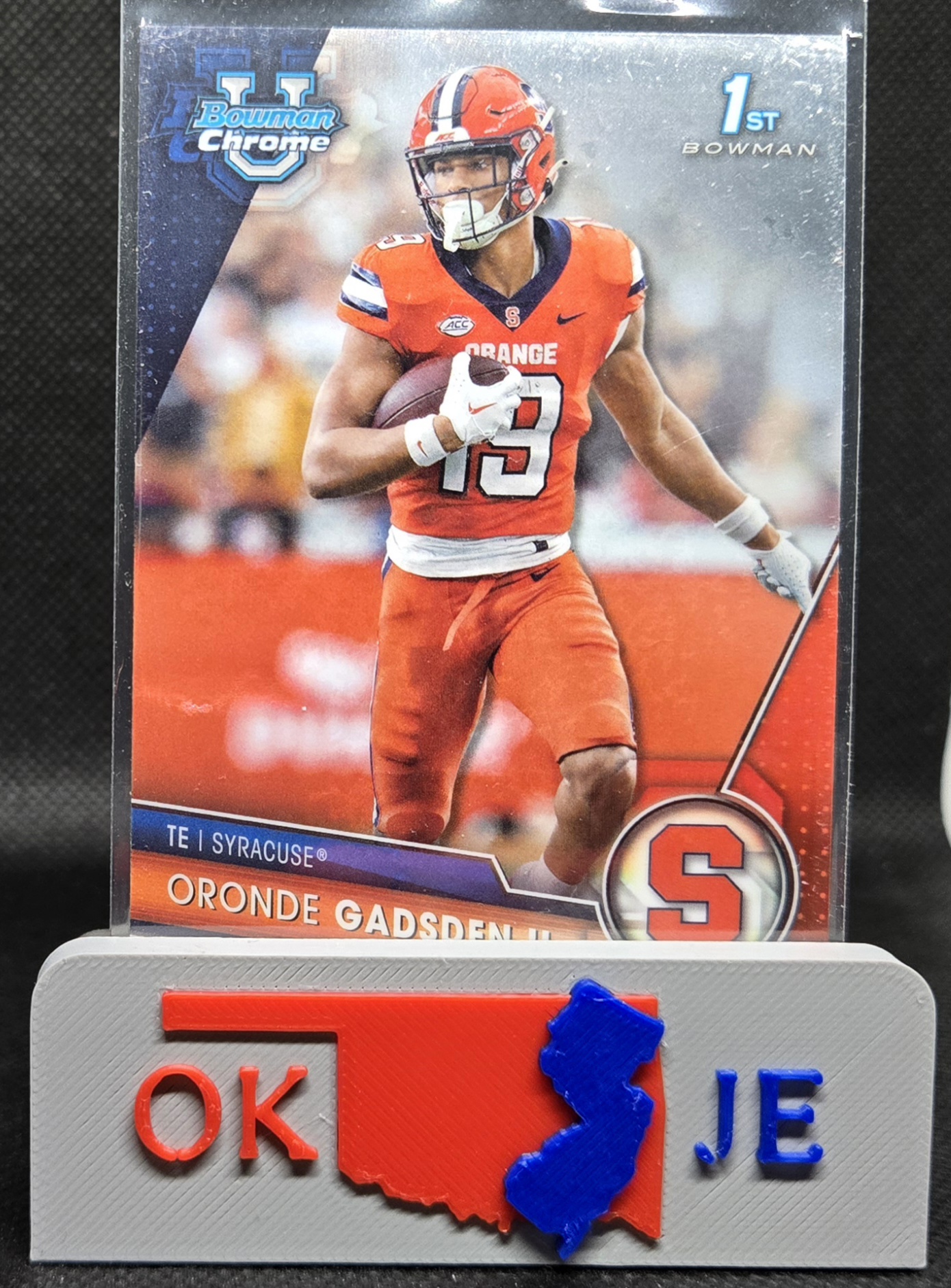 Oronde Gadsden II 2023 Chrome Bowman U Base No 162