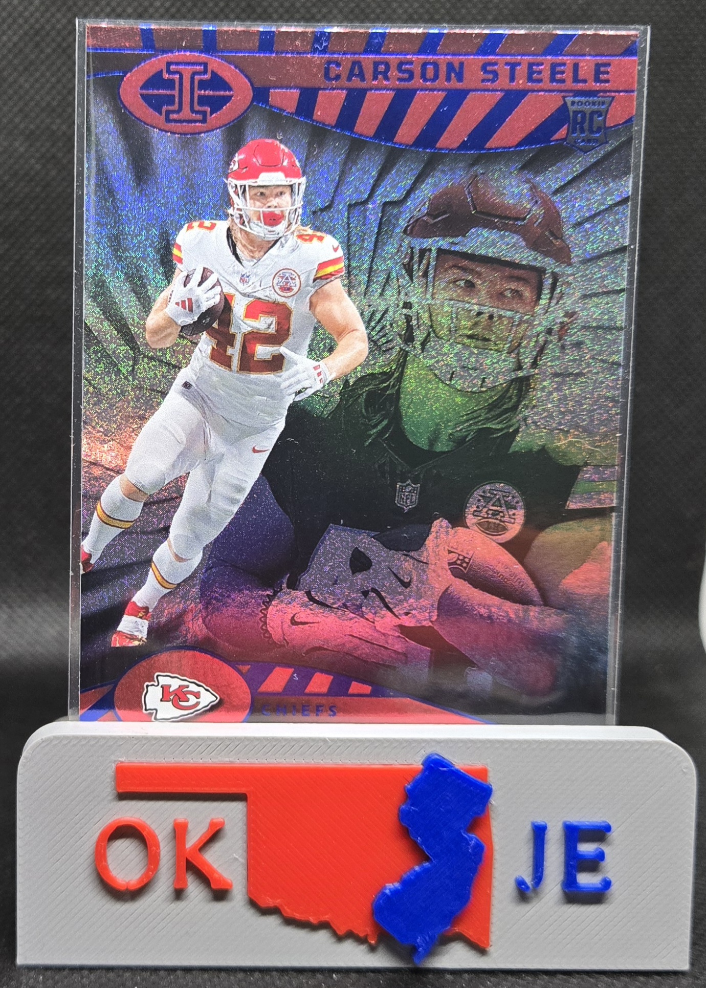 Carson Steele 2024 Illusions Rookie Dots No 44