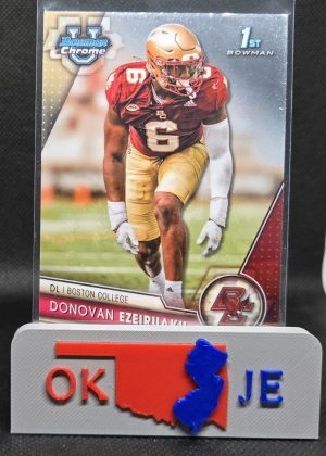 Donovan Ezeiruaku 2023 Chrome Bowman U Base no 71
