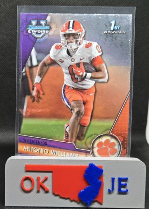 Antonio Williams 2023 Chrome Bowman U Base No 29