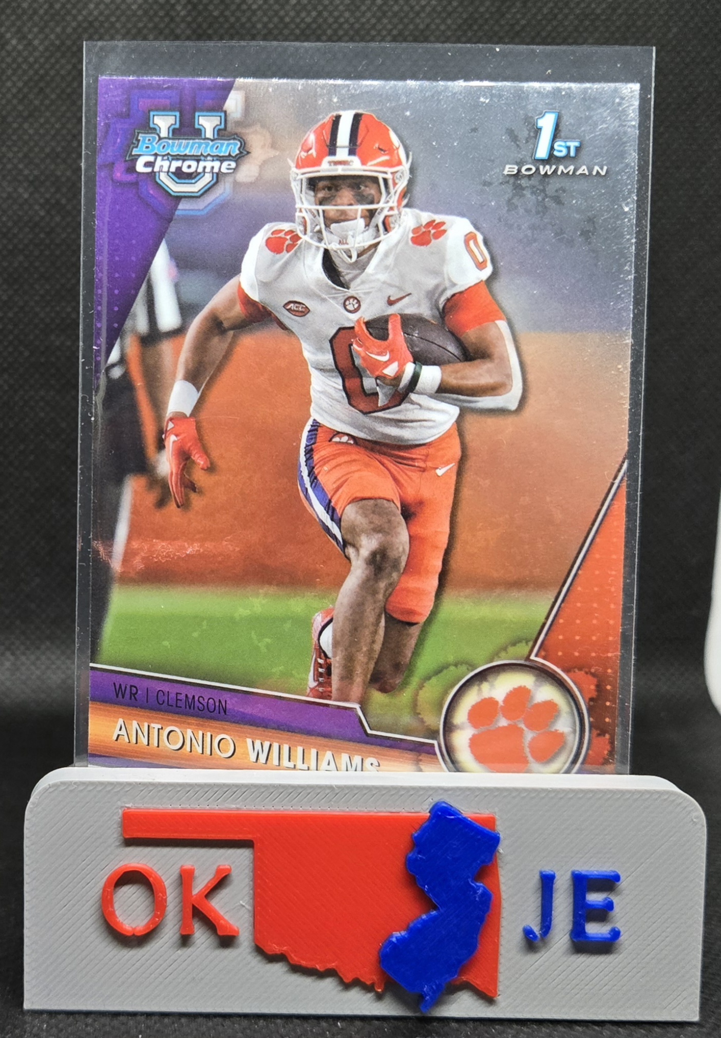 Antonio Williams 2023 Chrome Bowman U Base No 29