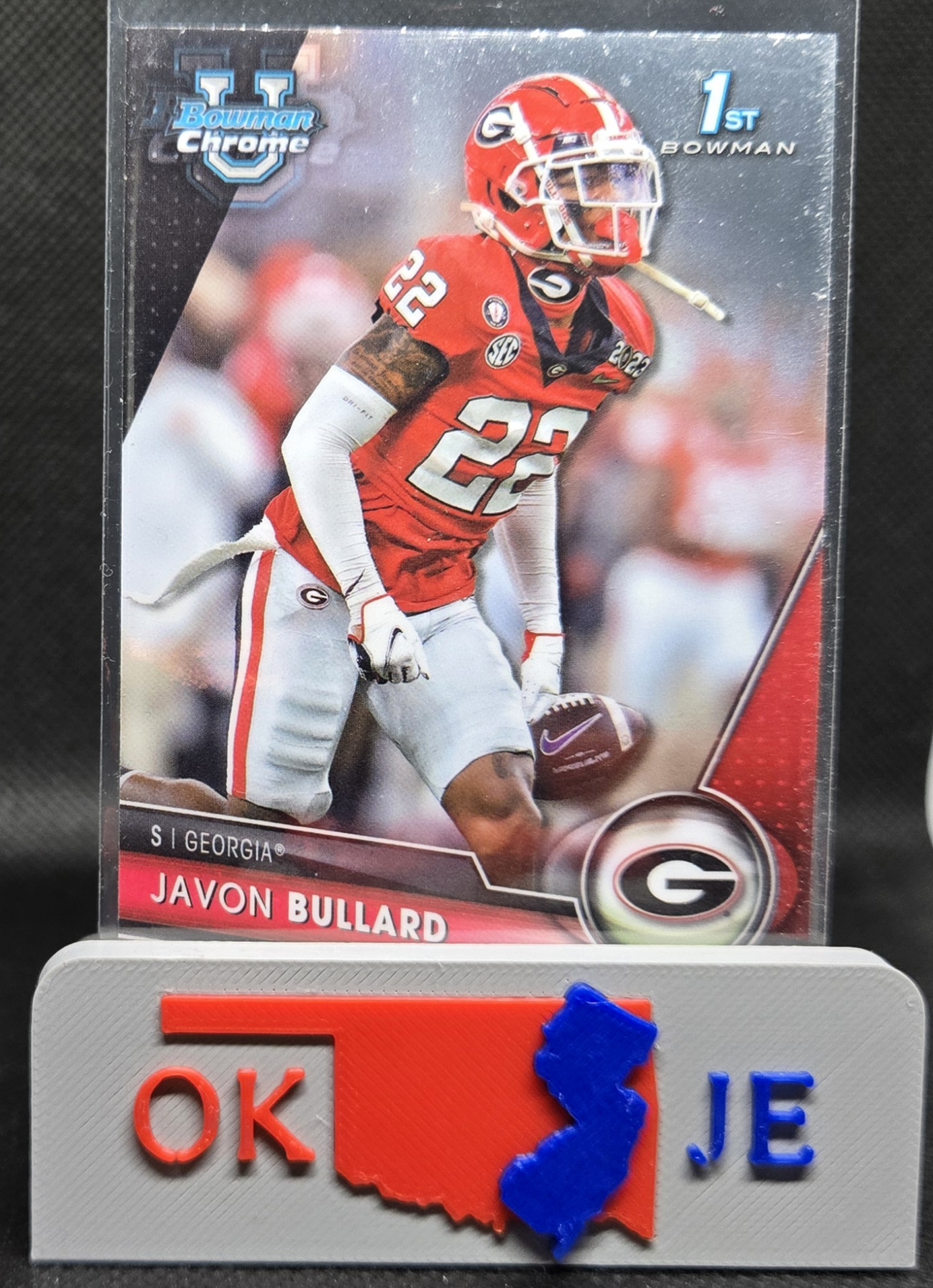 Javon Bullard 2023 Chrome Bowman U Base No 154