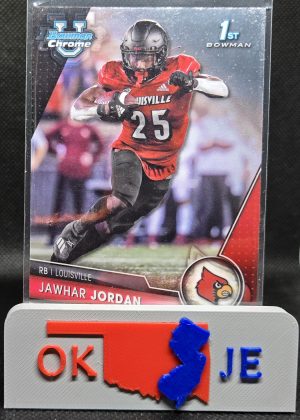 Jawhar Jordan 2023 Chrome Bowman U Base No 48