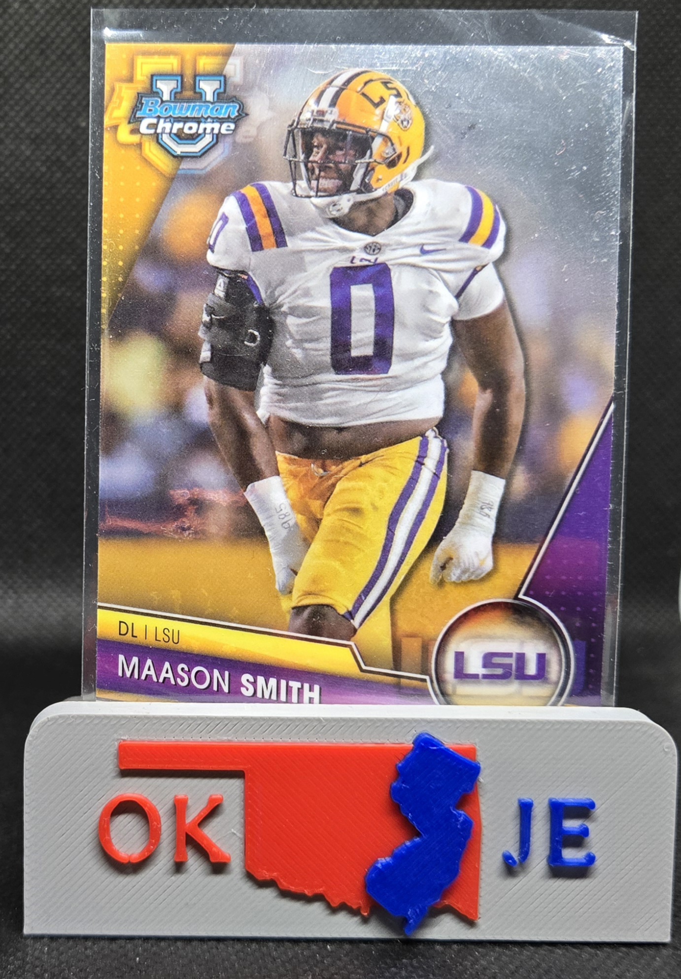 Maason Smith 2023 Chrome Bowman U Base No 143