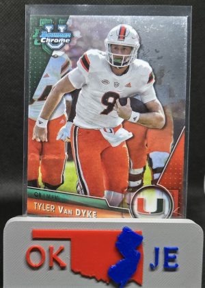 Tyler Van Dyke 2023 Chrome Bowman U Base No 13