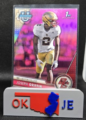 Joseph Griffin 2023 Chrome Bowman U Pink No 87
