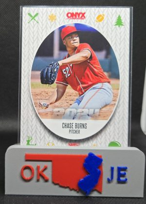 Chase Burns 2025 Onyx Holiday Prospect