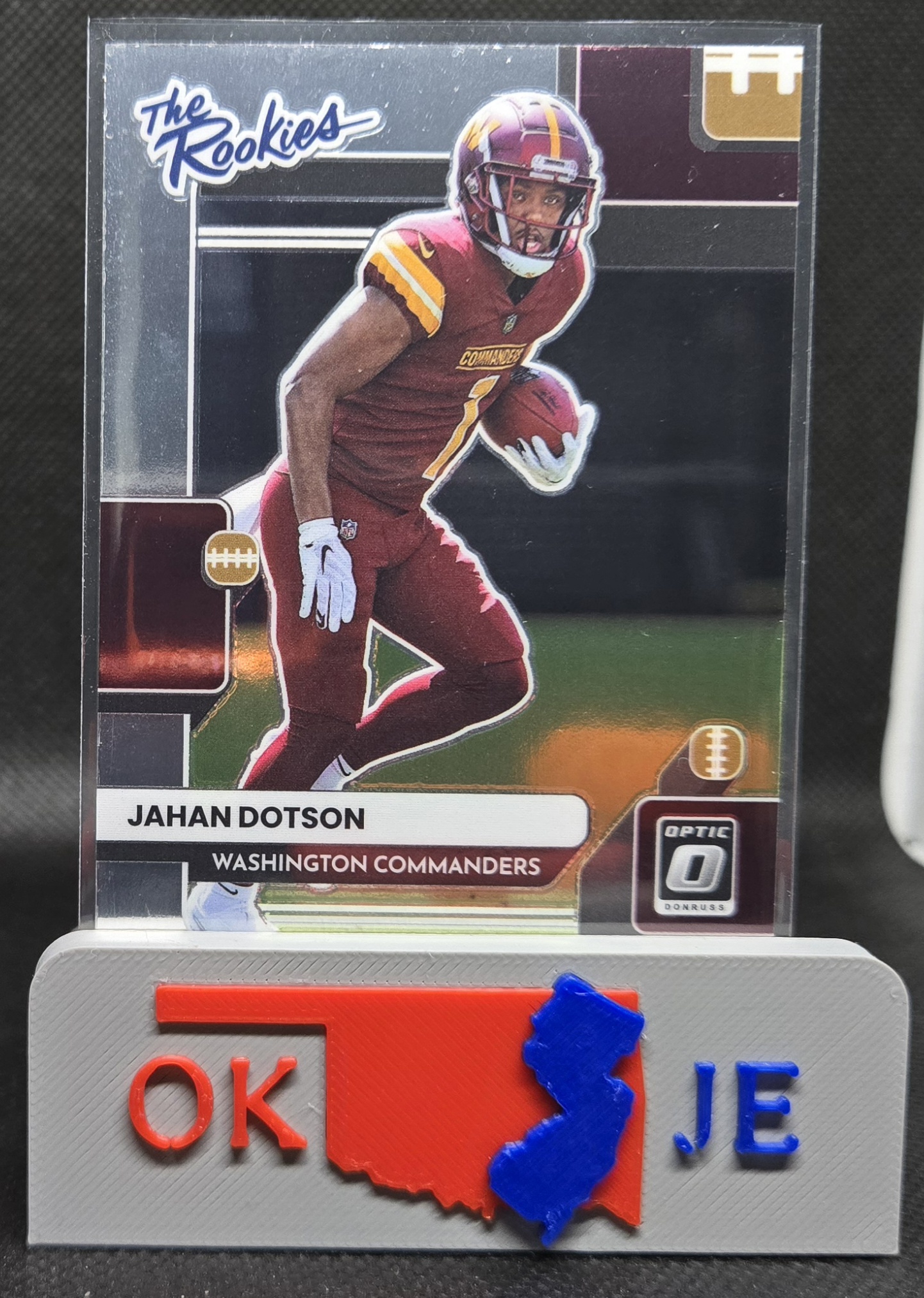 Jahan Dotson 2022 Optic The Rookies No TR-9