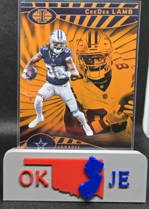 Ceedee Lamb 2024 Illusions Orange No 19