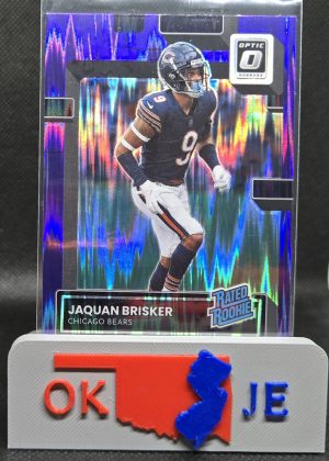 Jaquan Brisker 2022 Optic Rated Rookie Purple Shock No 266