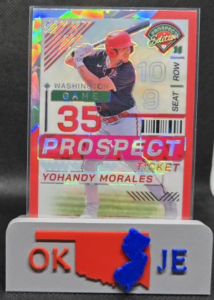 Yohandy Morales 2024 Prospect Edition Red Ice Holo No 161