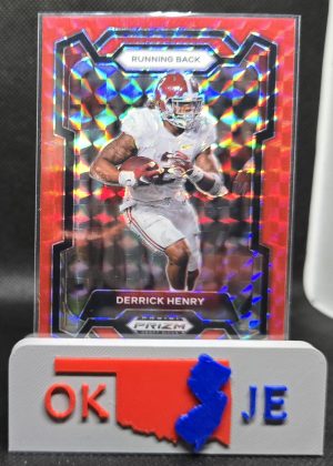 Derrick Henry 2024 Prizm Draft Pricks Red Finite (Color Match) /125 No 100