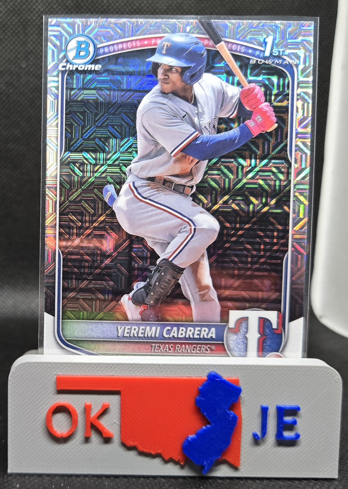 Yeremi Cabrera 2025 Bowman Chrome Prospect Mojo No BCP-146
