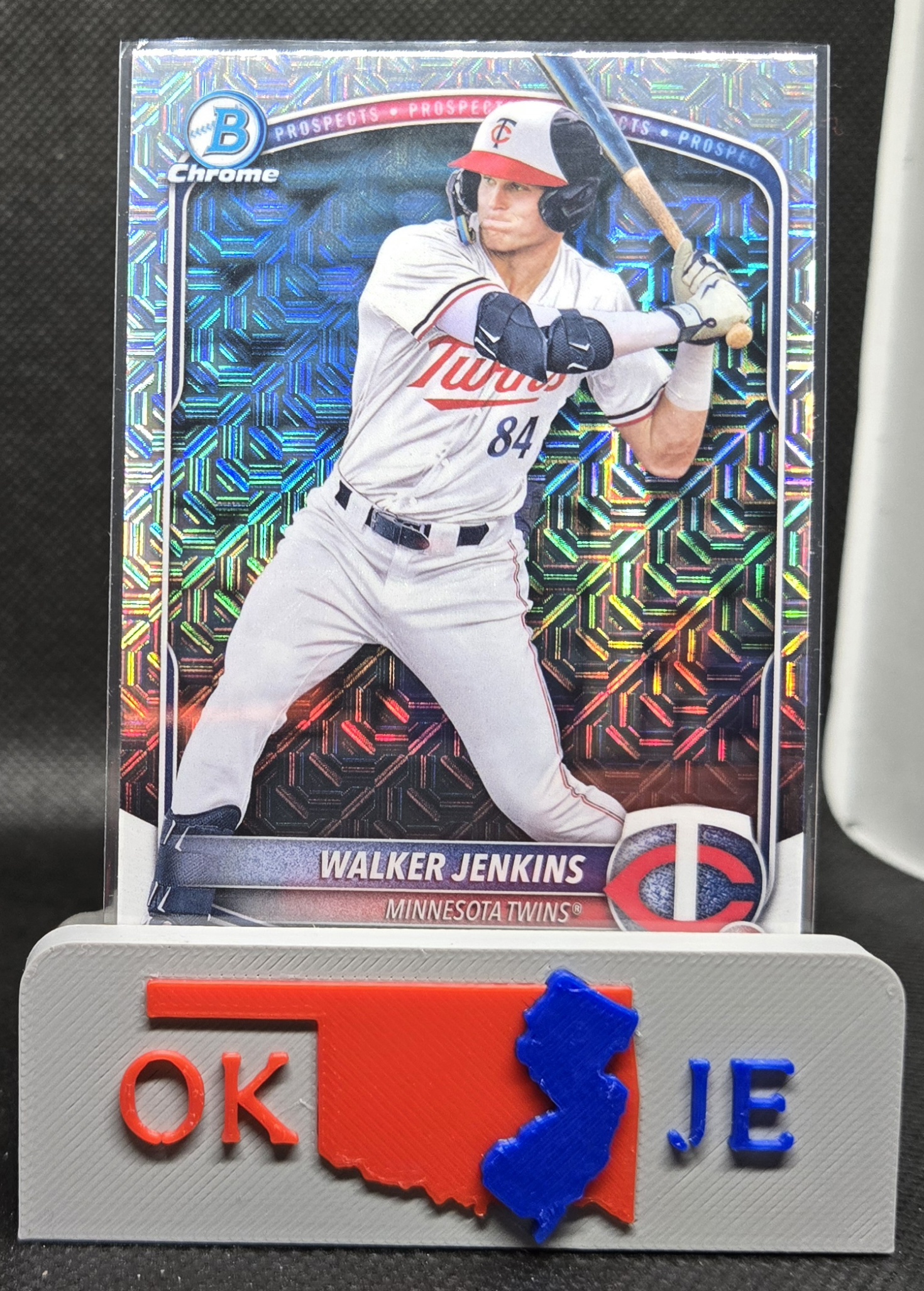 Walker Jenkins 2025 Bowman Chrome Prospect Mojo No BCP-1