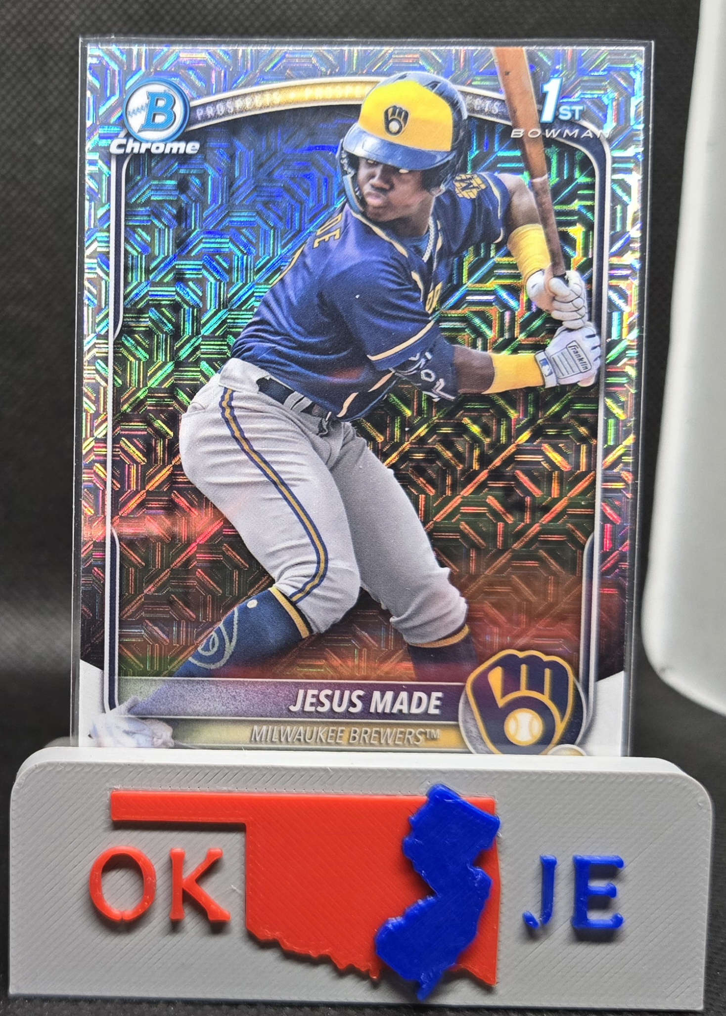 Jesus Made 2025 Bowman Chrome Prospect Mojo No BCP-50