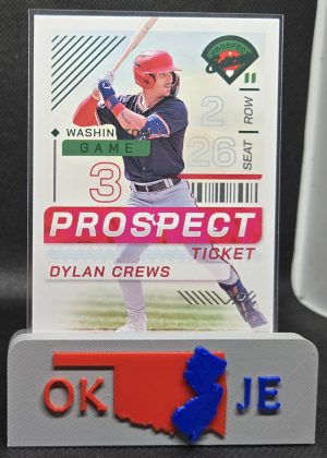 Dylan Crews 2024 Prospect Edition Green Ticket No 194
