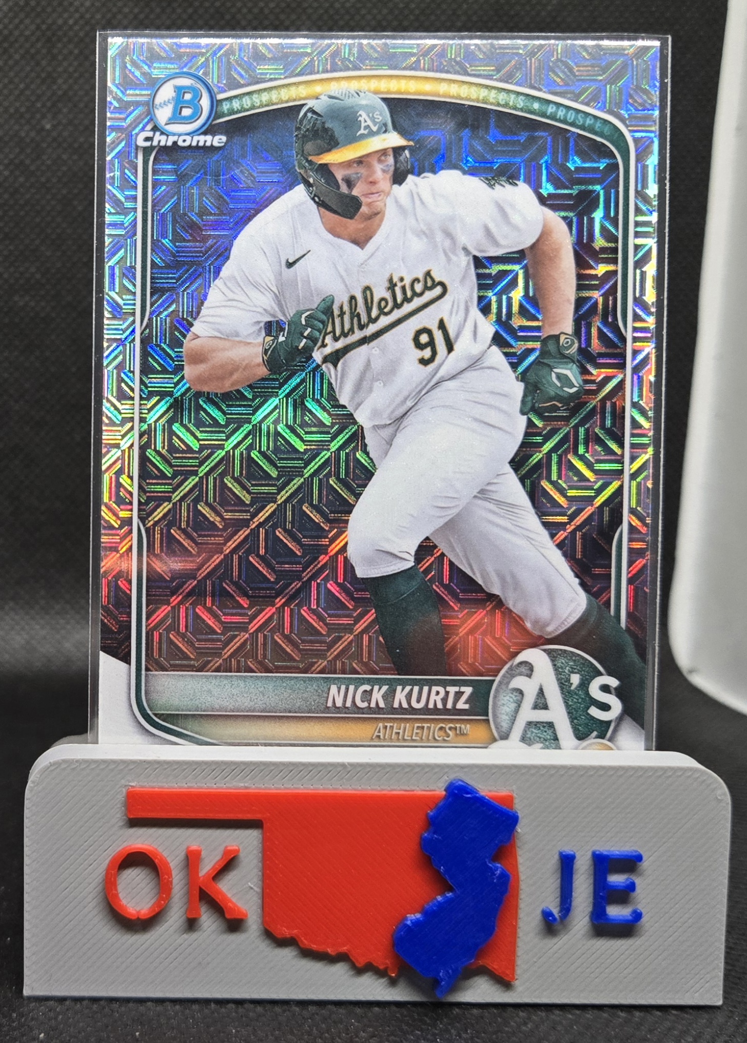 Nick Kurtz 2025 Bowman Chrome Mojo Prospect BCP-114