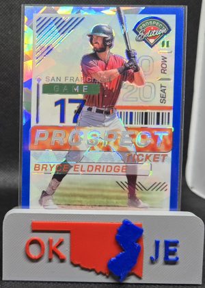 Bryce Eldridge 2024 Prospect Edition Blue Ice Holo /299 No 132
