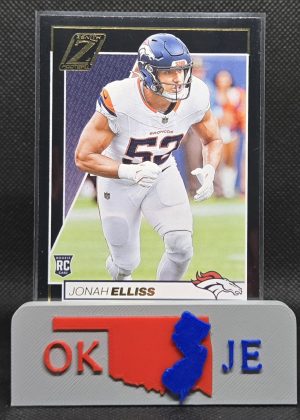 Jonah Elliss 2024 Zenith Rookie Base No 157
