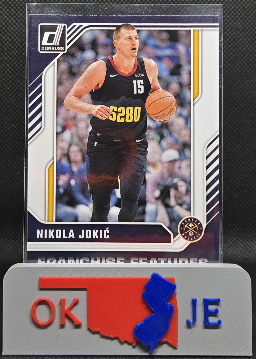 Nikola Jokic 24-25 Donruss Franchise Features No 19