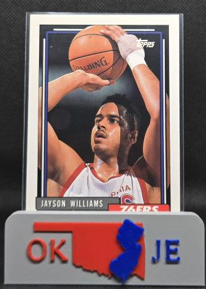 Jayson Williams 1992 Topps No 134