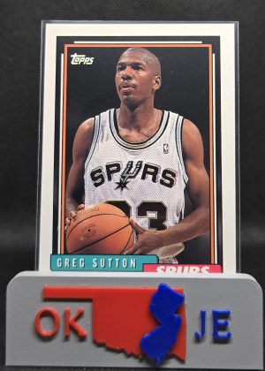 Greg Sutton 1992 Topps No 136