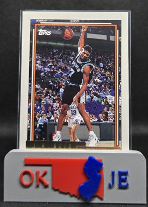 JR Reid 1993 Topps Gold No 376