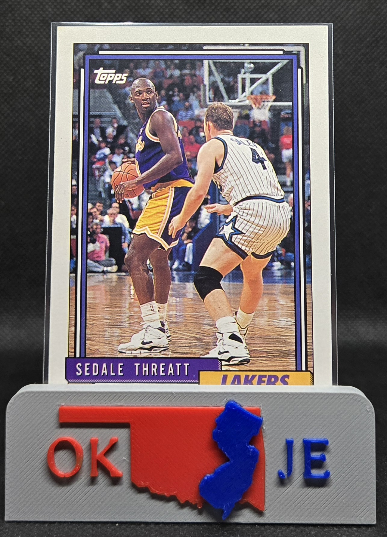 Sedale Threatt 1992 Topps No 45