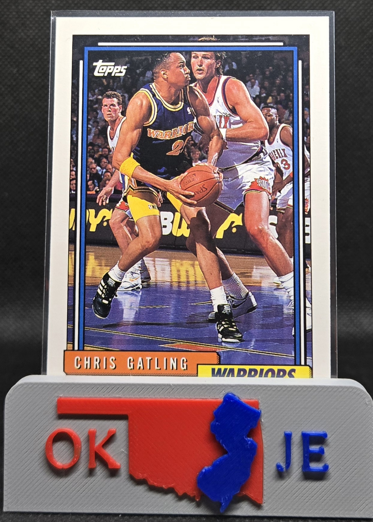 Chris Gatling 1992 Topps No 96