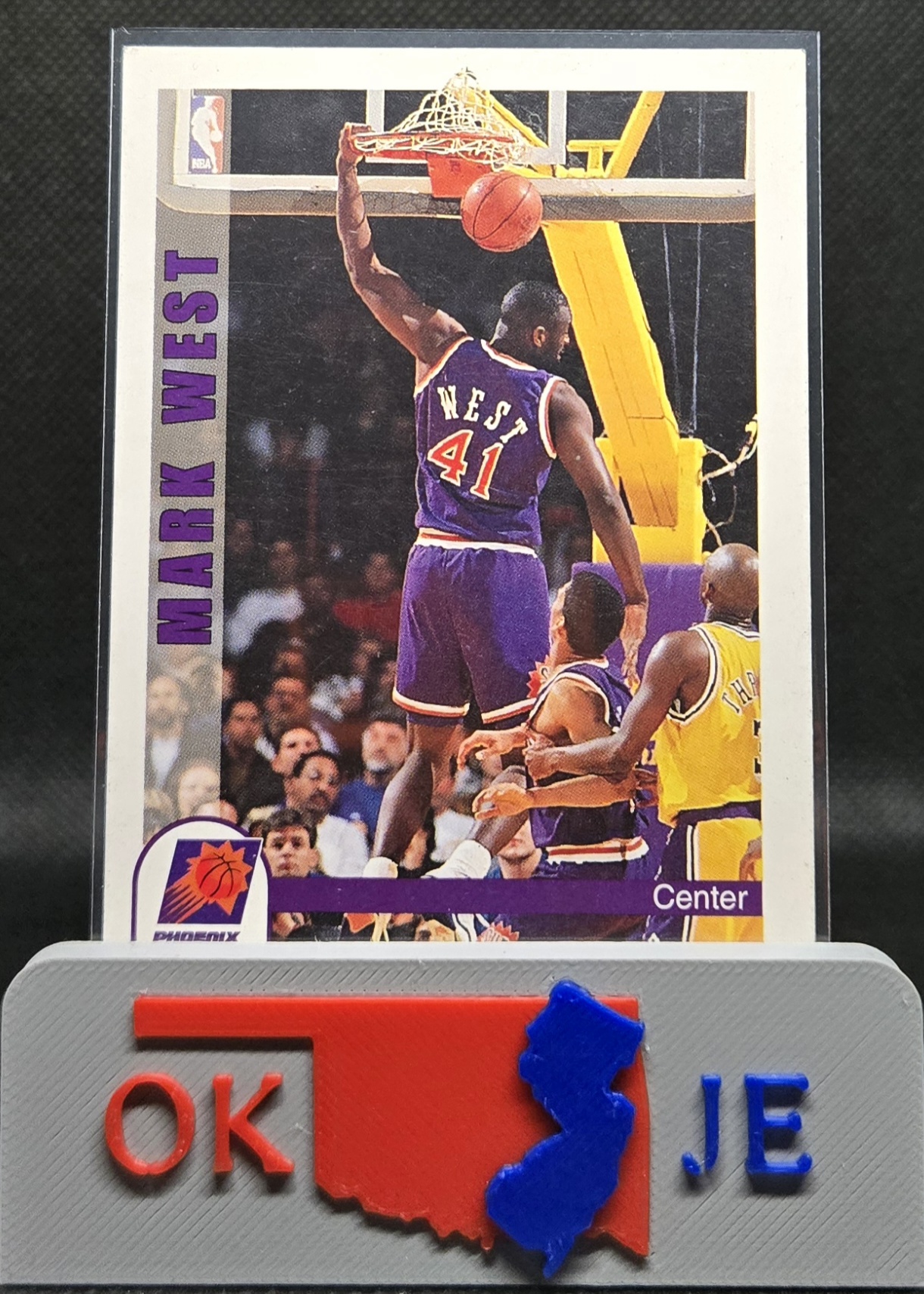 Mark West 1992 Hoops No 186