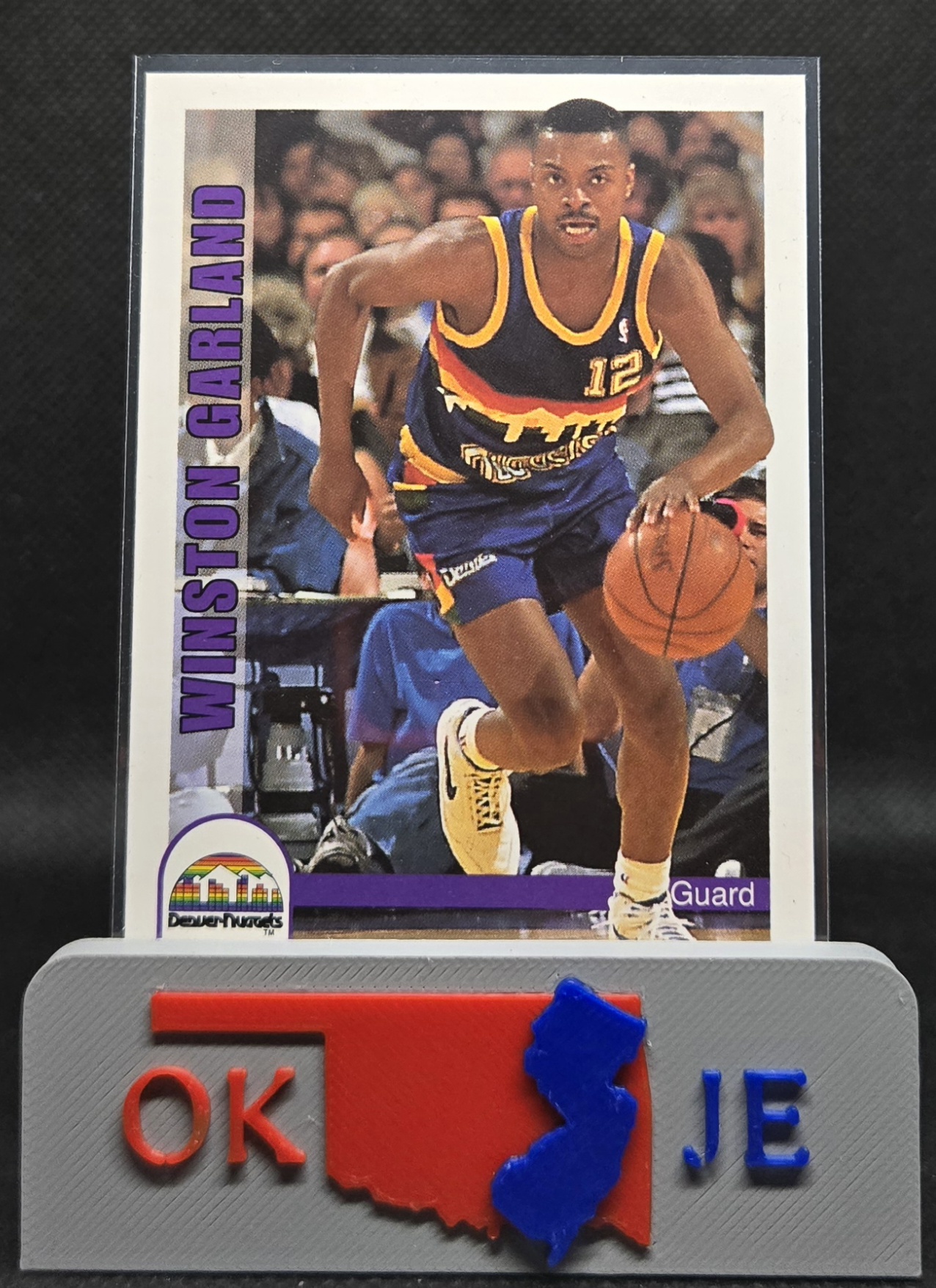 Winston Garland 1992 Hoops No 55