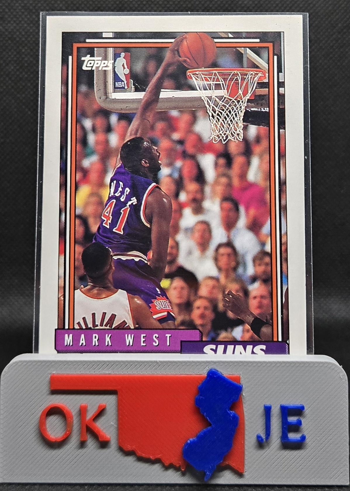 Mark West 1992 Topps No 160