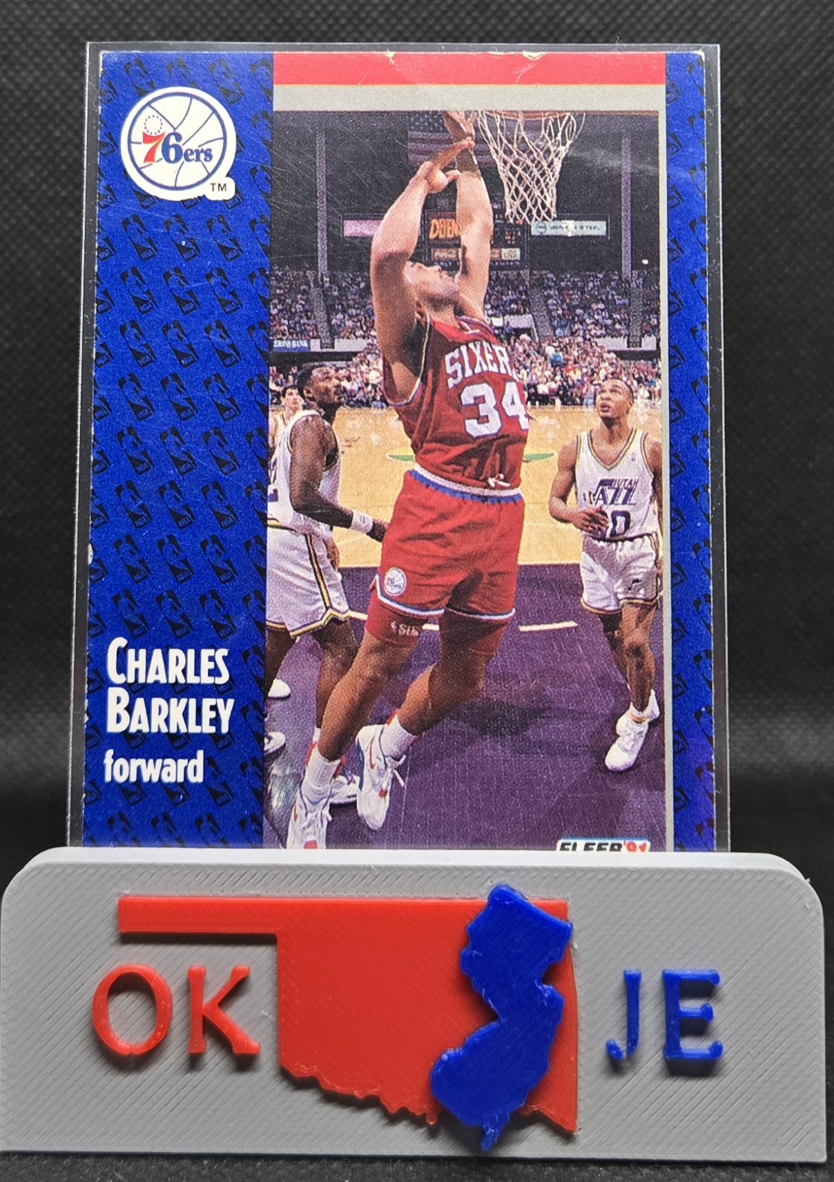 Charles Barkley 1991 Fleer No 151