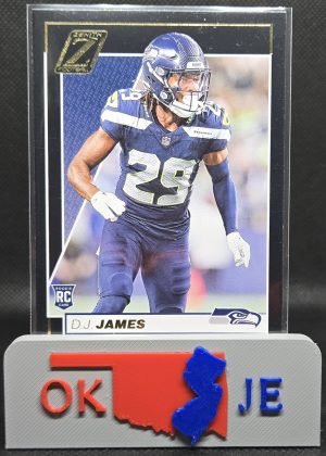 DJ James 2024 Zenith Rookie Base No 122