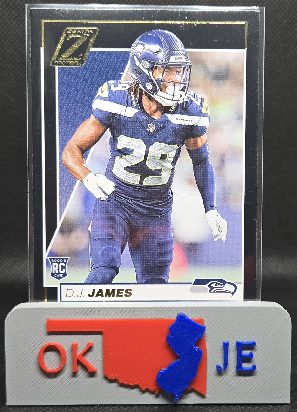 DJ James 2024 Zenith Rookie Base No 122
