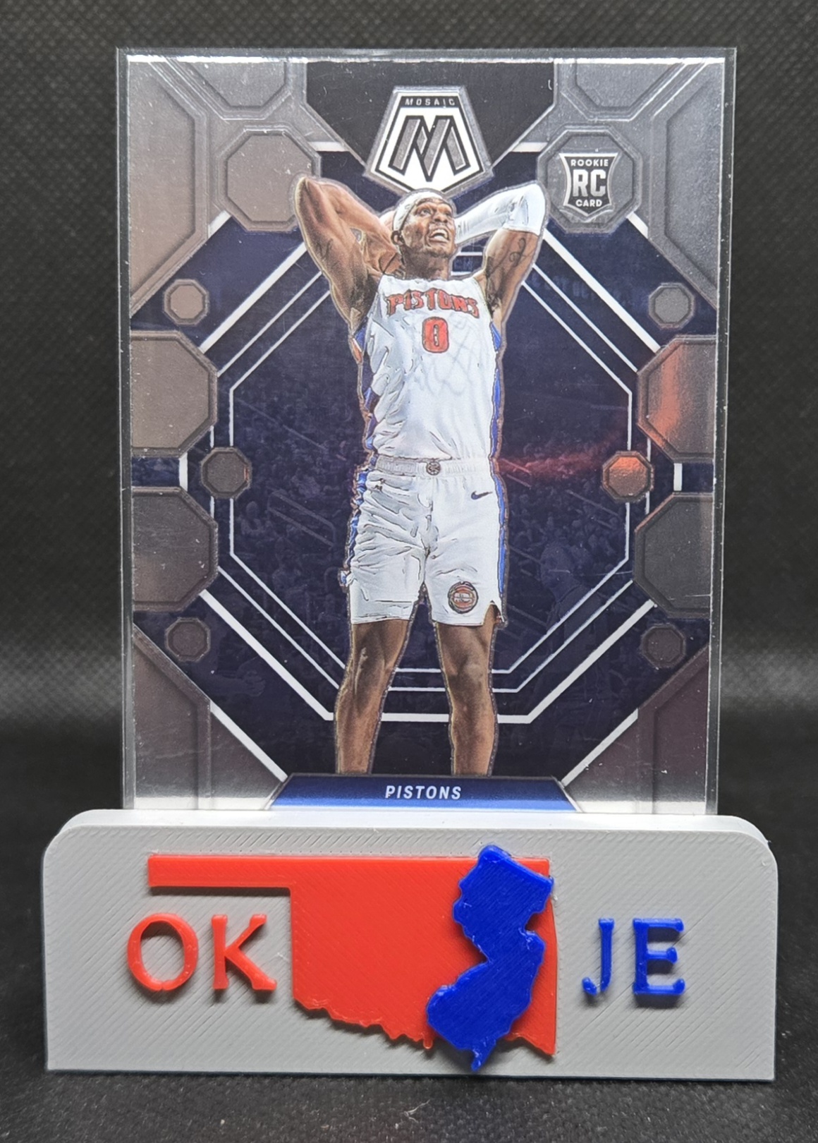 Jalen Duren 2022-23 Mosaic Rookie Base No 225