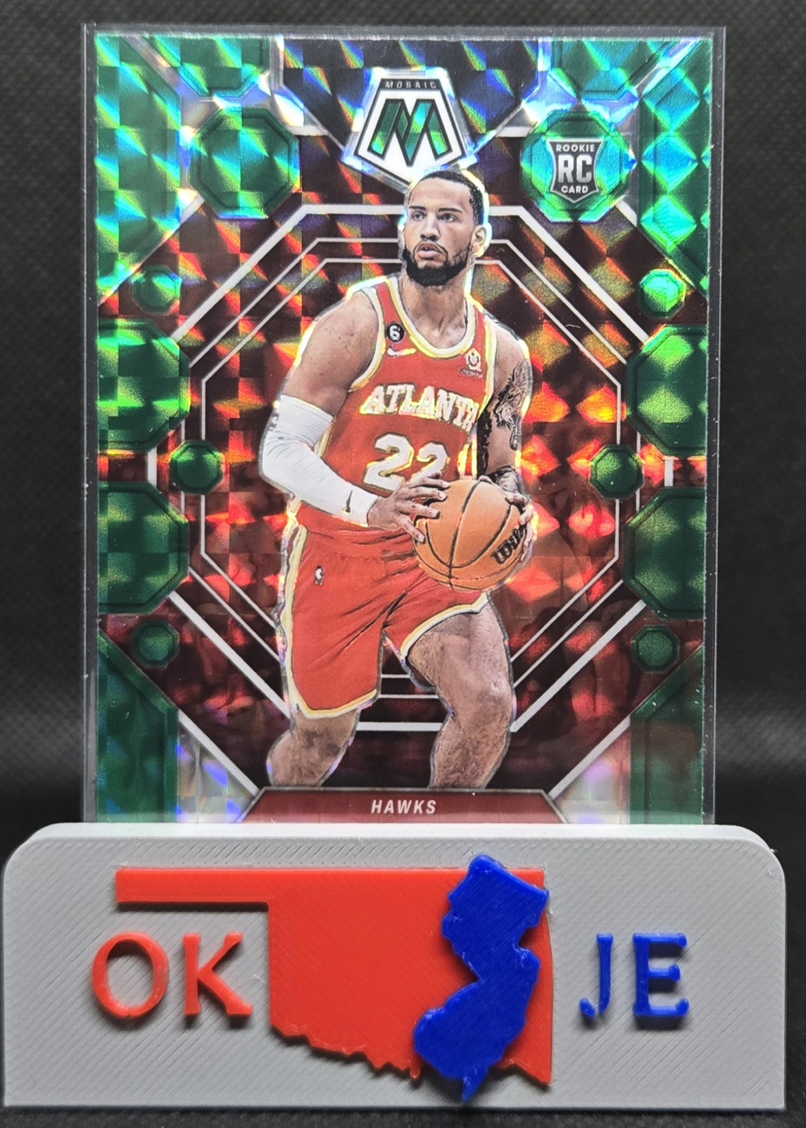 Tyrese Martin 2022-23 Mosaic Green Mosaic Rookie No 214