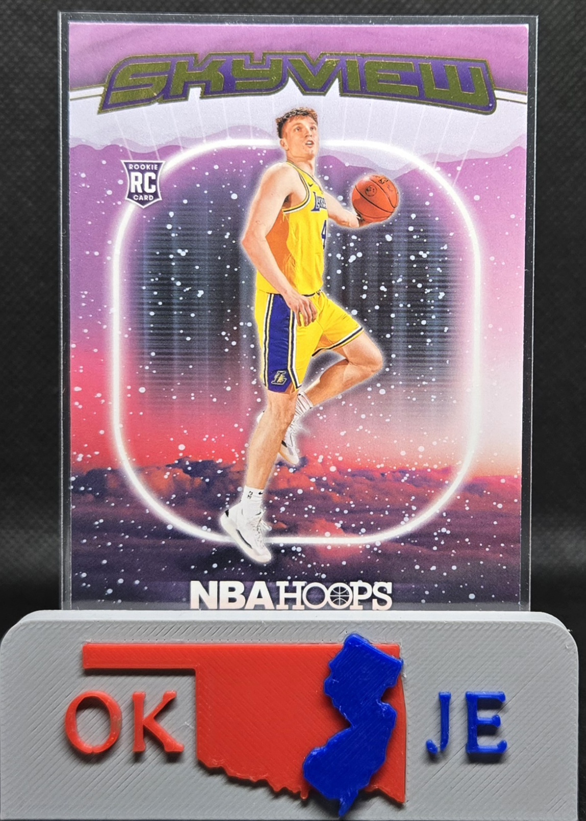 Dalton Knecht 2024-25 Hoops Skyview Winter Rookie No 4