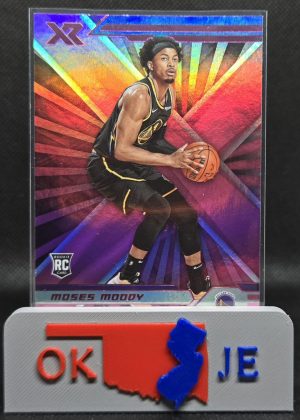 Moses Moody 2021-22 Chronicles XR Pink Rookie No 391